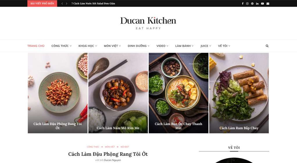 ducan kitchen - website and blog on vegan and vegetarian recipes